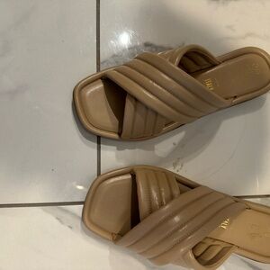 Brown leather Sandals size  9